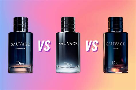 dior eau de parfum vs dior eau de toilette|dior sauvage size comparison.